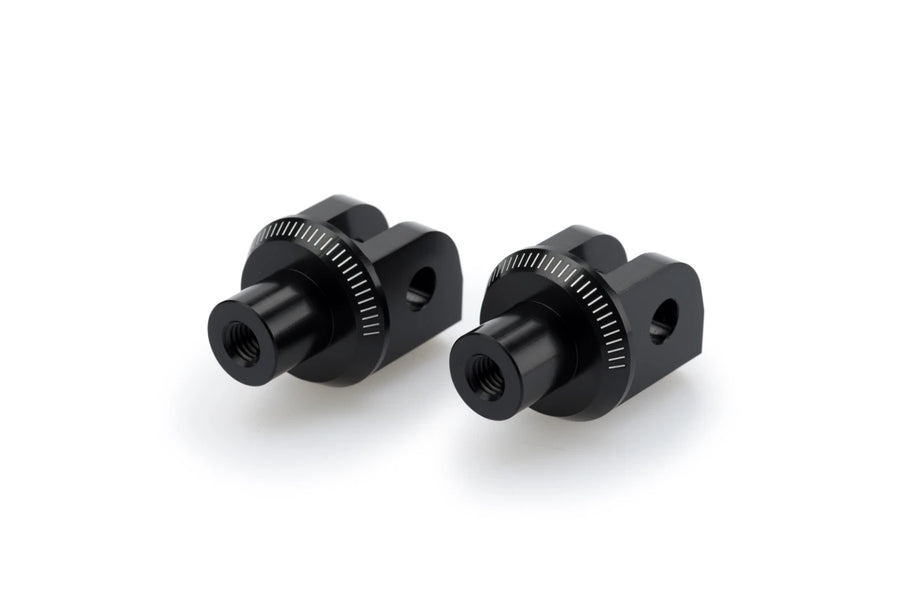 KAWASAKI ZX-4RR NINJA [2025] – Adapter Fußrasten- Gummipad "Rider" – Schwarz