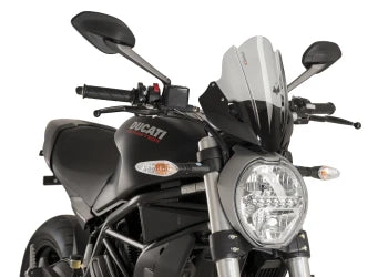 DUCATI MONSTER 821 DARK [2016] – sports screen – transparent