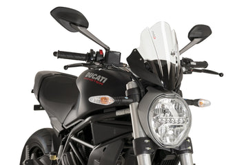 DUCATI MONSTER 821 DARK [2016] – sports screen – transparent