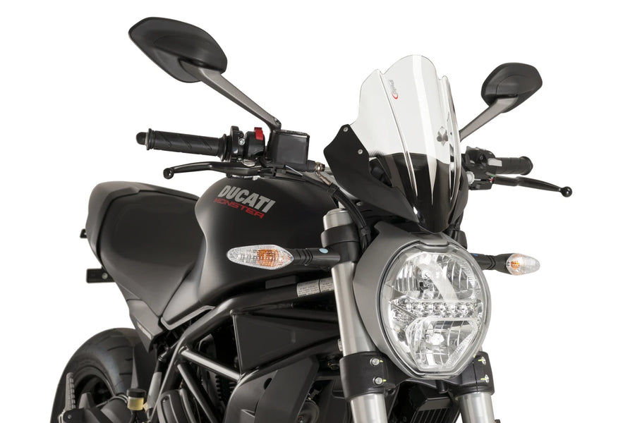 DUCATI MONSTER 821 DARK [2016] – sports screen – transparent