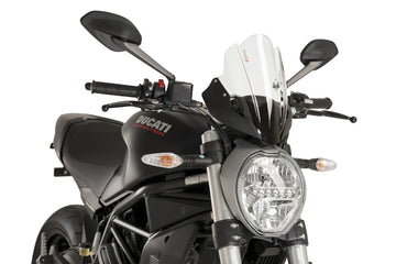 DUCATI MONSTER 821 DARK [2016] – bulle sport – noir