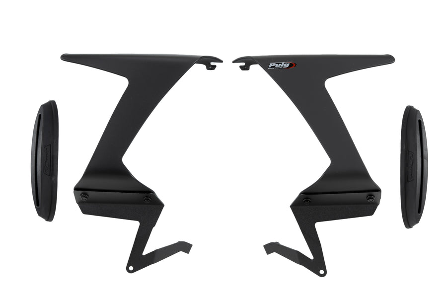KAWASAKI ZX-6R NINJA [2025] – Race Side Spoiler – Mattschwarz