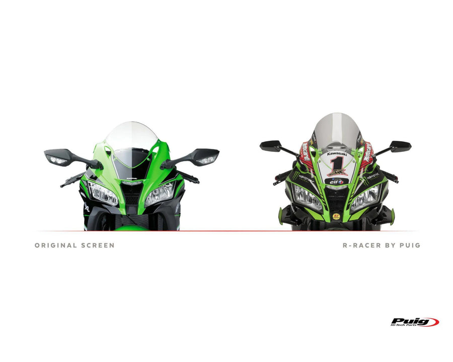 KAWASAKI ZX-10RR NINJA PERFORMANCE [2018] – Bulle R-Racer – fortement teintée