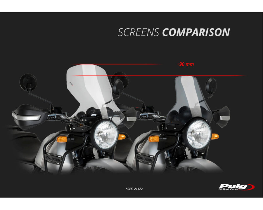 ROYAL ENFIELD HIMALAYAN 410 [2020] – bulle touring – transparent