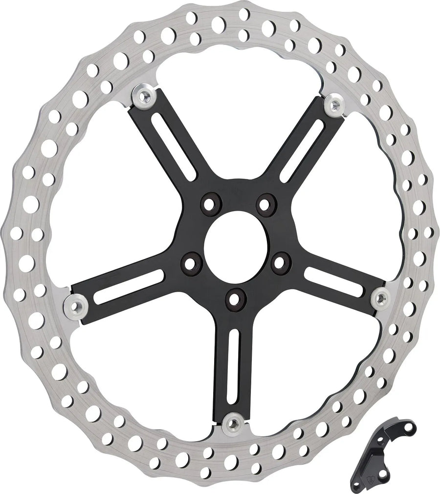 harley davidson fxlrs [ARLEN NESS] – 15" Big Brake Jagged Floating Rotor Kit