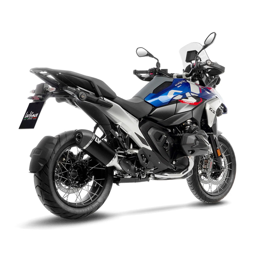 bmw r 1300 gs trophy [LEOVINCE] – LV-14 Black Edition rear silencer