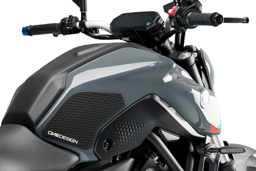YAMAHA MT-07 [2023] – Side tank protectors – Black