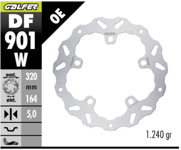 Harley-Davidson FLHX 1923 Street Glide 117 [2024-2025] - BRAKE DISC FIXED WAVE – Image 2