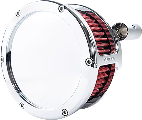 Harley-Davidson FXSBSE 1800 Breakout CVO [2013] - BA air filter kit - Surface: Chrome-plated, Red - Image 2