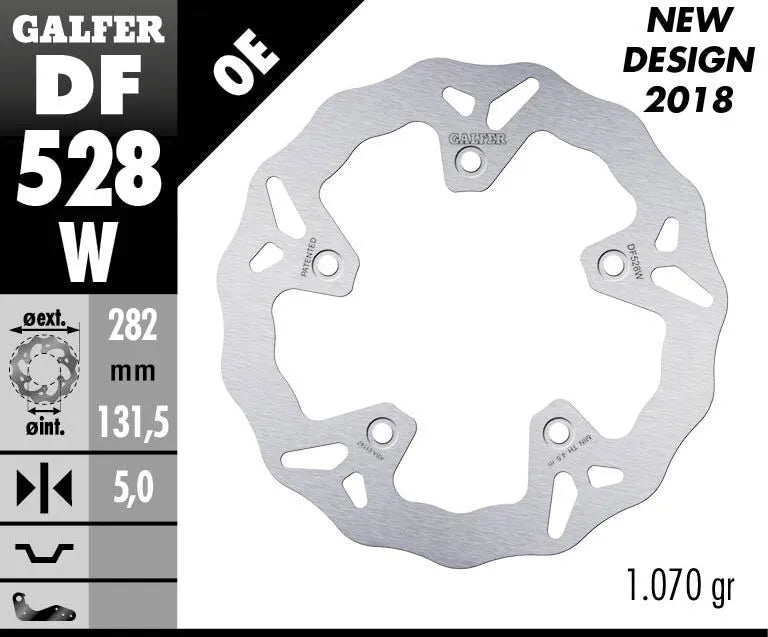 Yamaha T-MAX 530 ABS [2013, 2014, 2016] - Wave® brake disc – picture 2