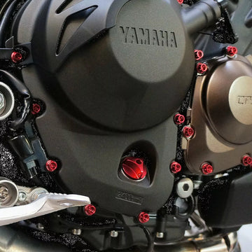 Yamaha XT 600 [Pro Bolt] - couvercles de remplissage d'huile en aluminium - 0