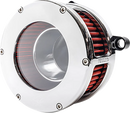 Harley-Davidson FXBR 1923 Softail Breakout 117 [2026] - Kit filtre à air BA - Finition : Chrome, Rouge, Transparent - Image 1