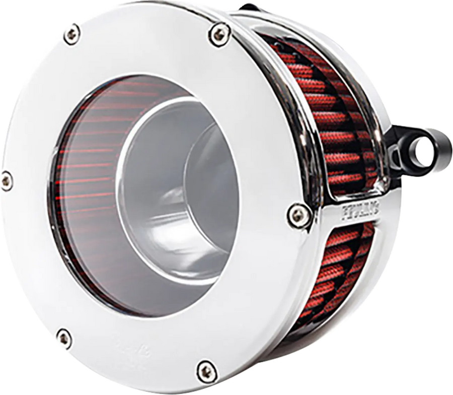 Harley-Davidson FXBR 1923 Softail Breakout 117 [2026] - Kit filtre à air BA - Finition : Chrome, Rouge, Transparent - Image 1
