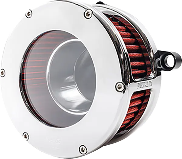 Harley-Davidson FXBR 1923 Softail Breakout 117 [2026] - Kit filtre à air BA - Finition : Chrome, Rouge, Transparent - Image 3