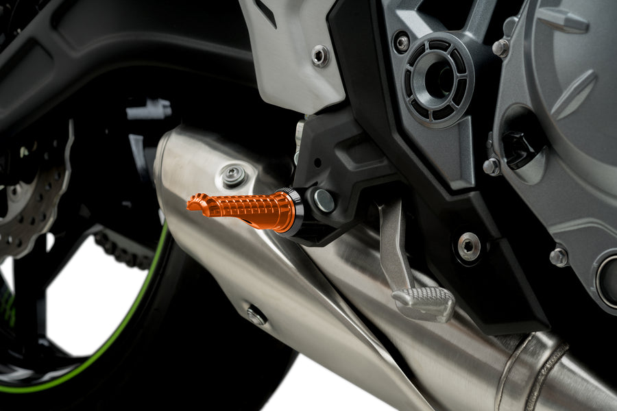 KTM RC 390 [2025] – R-Fighter Fußrasten – Silber
