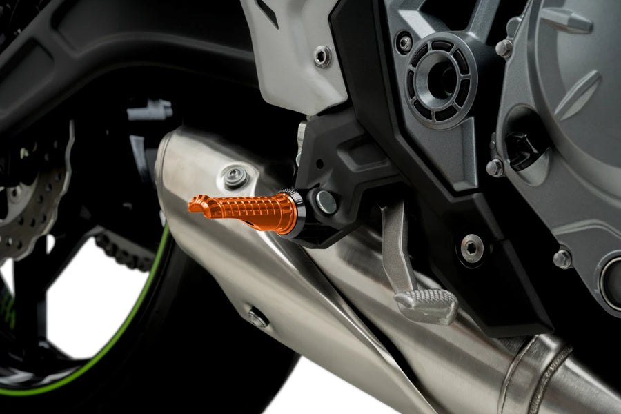 KTM RC 390 [2025] – R-Fighter Fußrasten – Silber