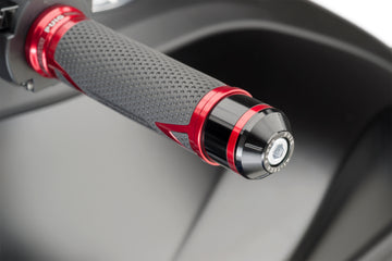 YAMAHA TRACER 7 GT [2024] – Short bar end weights with ring – Black