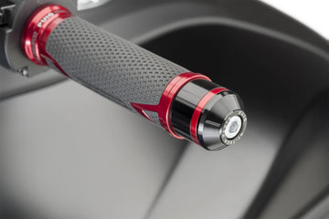 YAMAHA TRACER 7 GT [2024] – Short bar end weights with ring – Black - 0