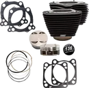 Harley-Davidson FXSTSSE 1800 Softail Springer Screamin Eagle [2007] - Big Bore Zylinderkit – Oberfläche: Grau – Bild 10