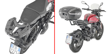 Moto Morini Seiemmezzo SCR 650 [GIVI] - Topcase Träger für MONOKEY® oder MONOLOCK® Koffer zu montieren mit der MONOKEY®