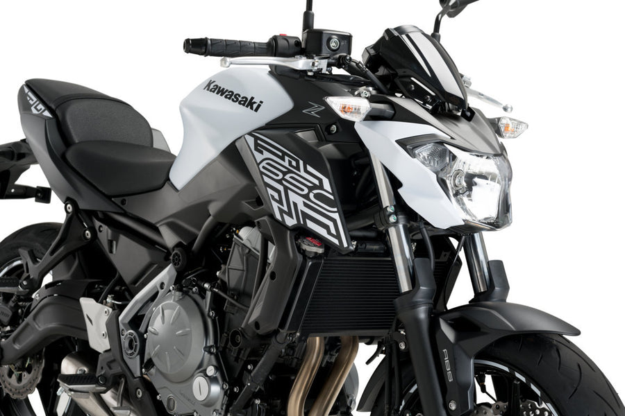 KAWASAKI Z 650 [2019] – Kühlerdeckel – Carbon look