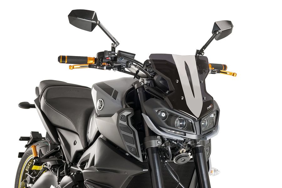 YAMAHA MT-09 SP [2020] - New Generation Sport Windschild | Stark getönt | PUIG 9376F