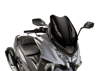 KYMCO AK 550 [2023] - Pare-brise V-Tech Line Sport | Noir | PUIG9478N