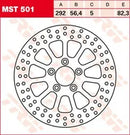 Harley-Davidson Xl 883 R Roadster [2011-2013] - Custom Series starre Bremsscheibe – Art.-Nr. 110625 – Bild 6