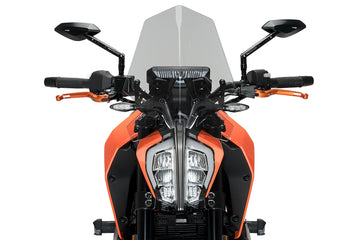 TRIUMPH BONNEVILLE T 120 NOIR [2025] - Pare-brise sport nouvelle génération | Teinté | PUIG9514H