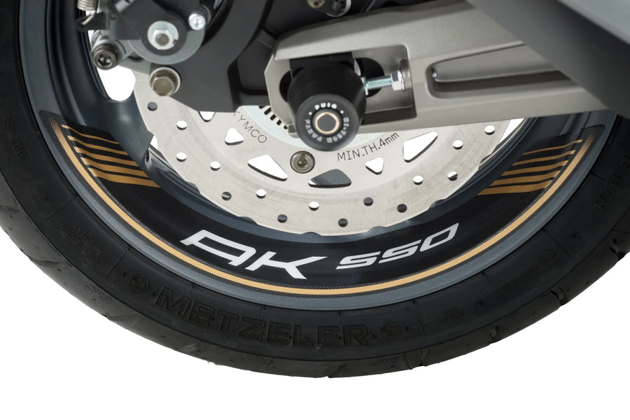 KYMCO AK 550 PREMIUM [2025] – Rim Strips Specials – Silver