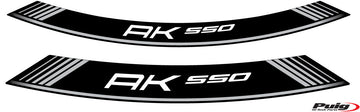 KYMCO AK 550 PREMIUM [2025] – Rim Strips Specials – Silver - 0