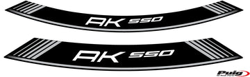 KYMCO AK 550 PREMIUM [2025] – Rim Strips Specials – Silver