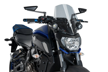 YAMAHA MT-07 [2020] - Pare-brise Touring nouvelle génération | Teinté | PUIG9667H