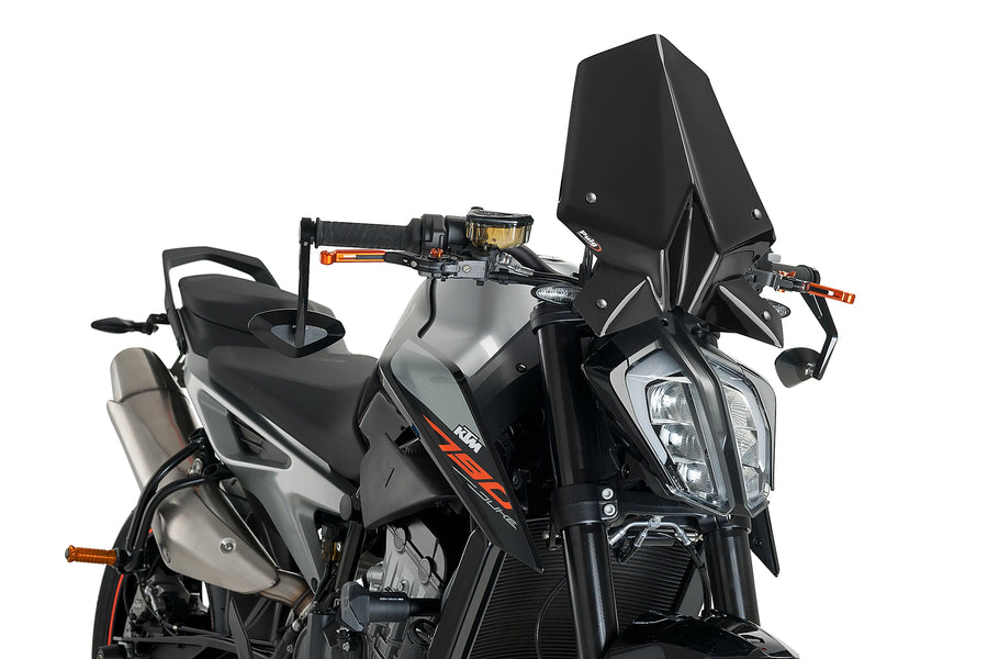KTM 890 DUKE R [2025] - New Generation Sport Windschild | Schwarz | PUIG 9668N