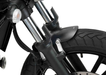 KAWASAKI VULCAN S [2025] – VORDERER KOTFLÜGEL DES gefrästes Blech – Schwarz