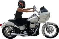 Harley Davidson Fxlr [KLOCK WERKS] – Hugger Series Vorderradkotflügel mit Montageblöcken für Softail/Dyna