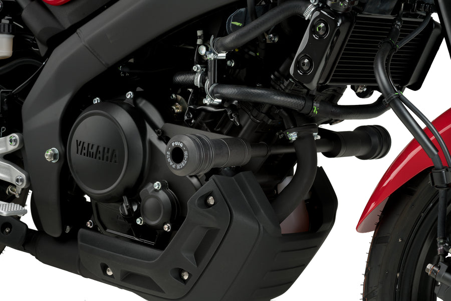 YAMAHA XSR 125 [2025] – Rahmen Sturzpads Vintage 2.0 – Schwarz