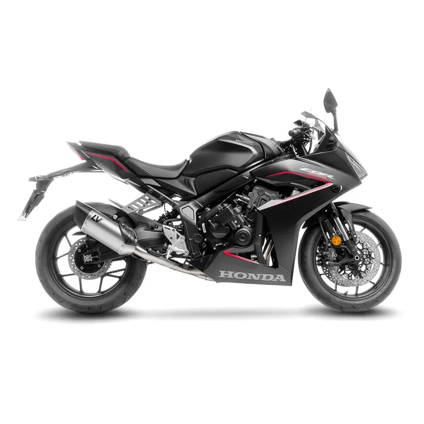 Honda CB 650 R [Leovince]-Footrest dismay