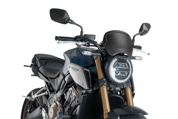 HONDA CB 650 R NEO SPORTS CAFE [2023] – Face avant ABS – Look carbone