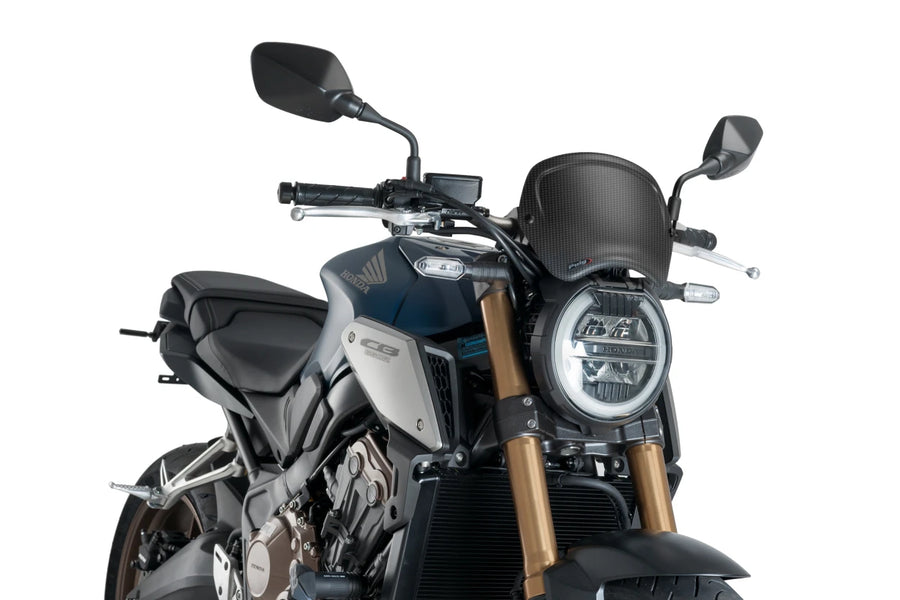 HONDA CB 650 R NEO SPORTS CAFE [2023] – Face avant ABS – Look carbone