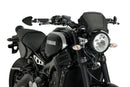 YAMAHA XSR 900 [2021] – ALU Frontplatte – Schwarz-1