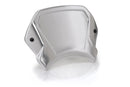 PUIG Ersatzteil - Aluminium-Frontplatte | Silber | PUIG 9807P
