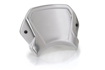 PUIG Ersatzteil - Aluminium-Frontplatte | Silber | PUIG 9807P