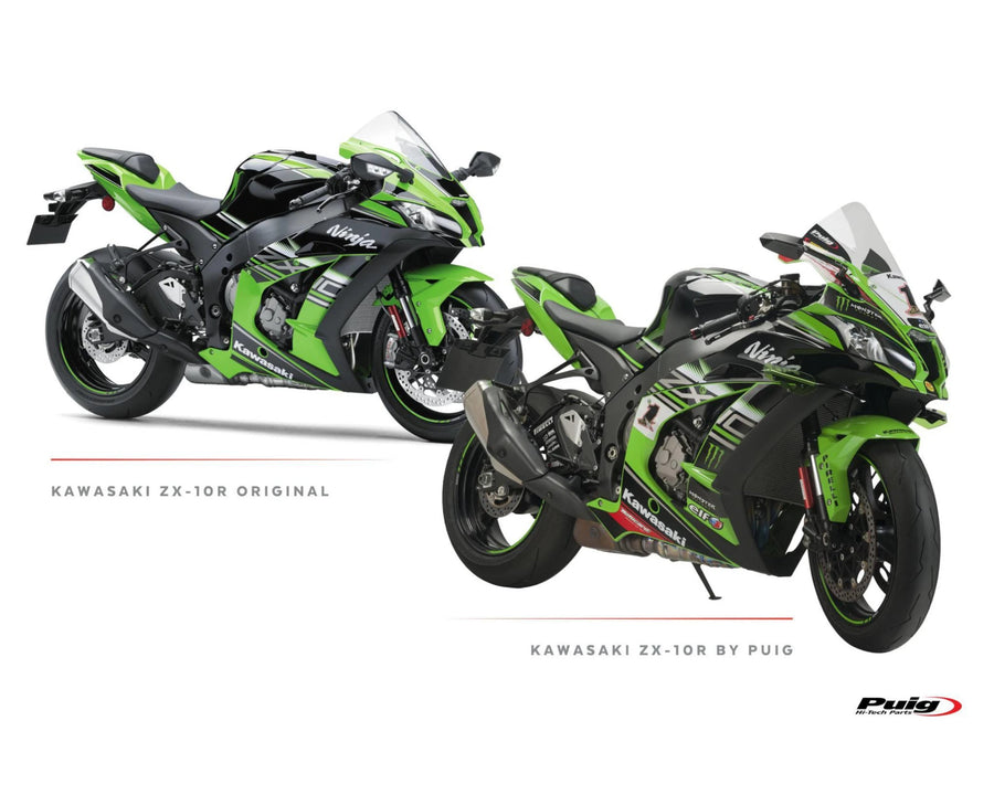 KAWASAKI ZX-10RR NINJA PERFORMANCE [2018] – Bulle R-Racer – fortement teintée