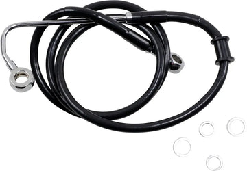 harley davidson flstc [DRAG SPECIALTIES] - Conduite de frein rallongée en acier inoxydable - 0