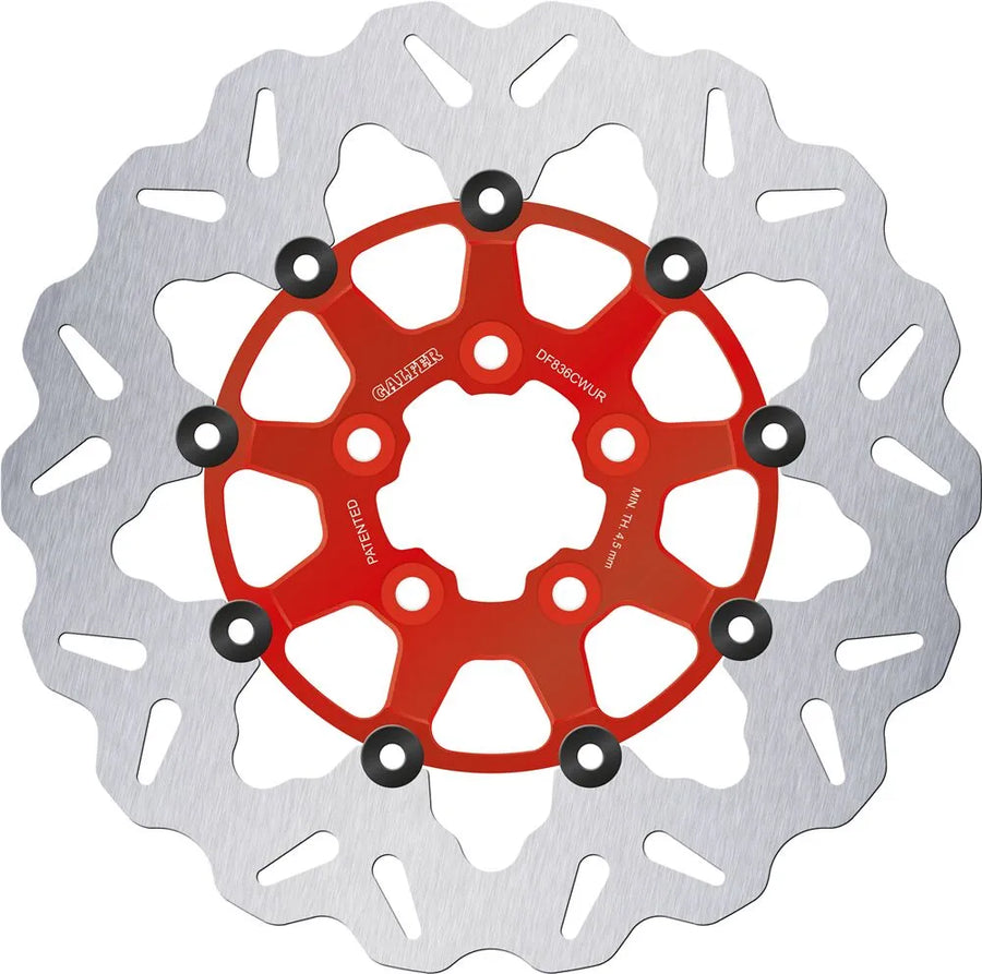 Harley-Davidson XL 883 L Low [2017] - Wave® brake disc - surface: blue, silver - image 1