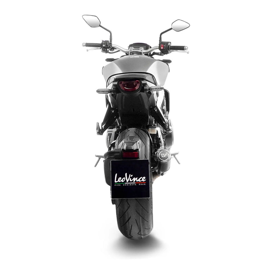 honda cb 1000 [LEOVINCE] – LV Corsa S Full Black Slip-On Schalldämpfer