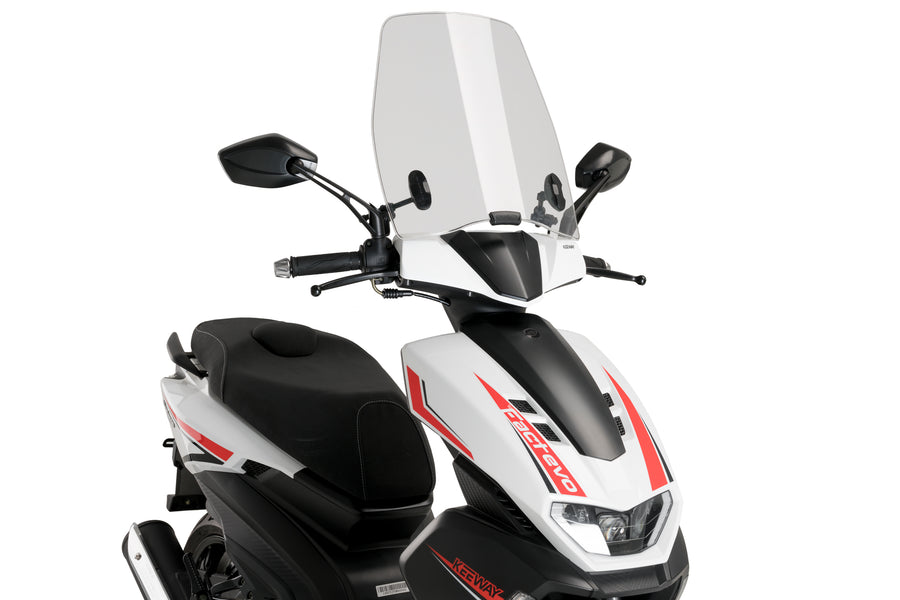 KEEWAY F-ACT EVO 125 IE 4T E5 [2025] – Rollerscheibe Urban – Transparent