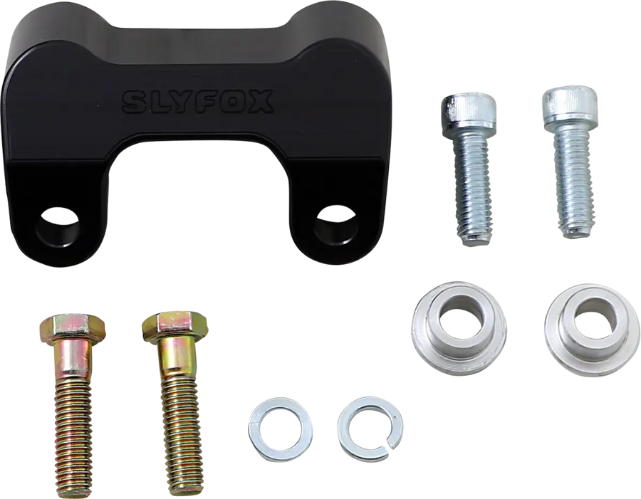 harley-davidson road glide st [SLYFOX] – adaptateur de support de guidon