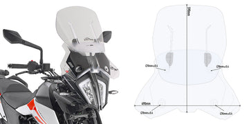KTM 890 ADVENTURE [2021-2022] - Pare-brise